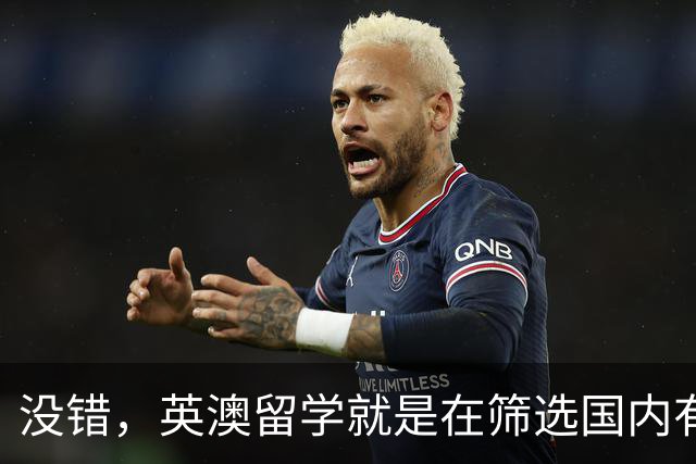 没错，英澳留学就是在筛选国内有钱人！